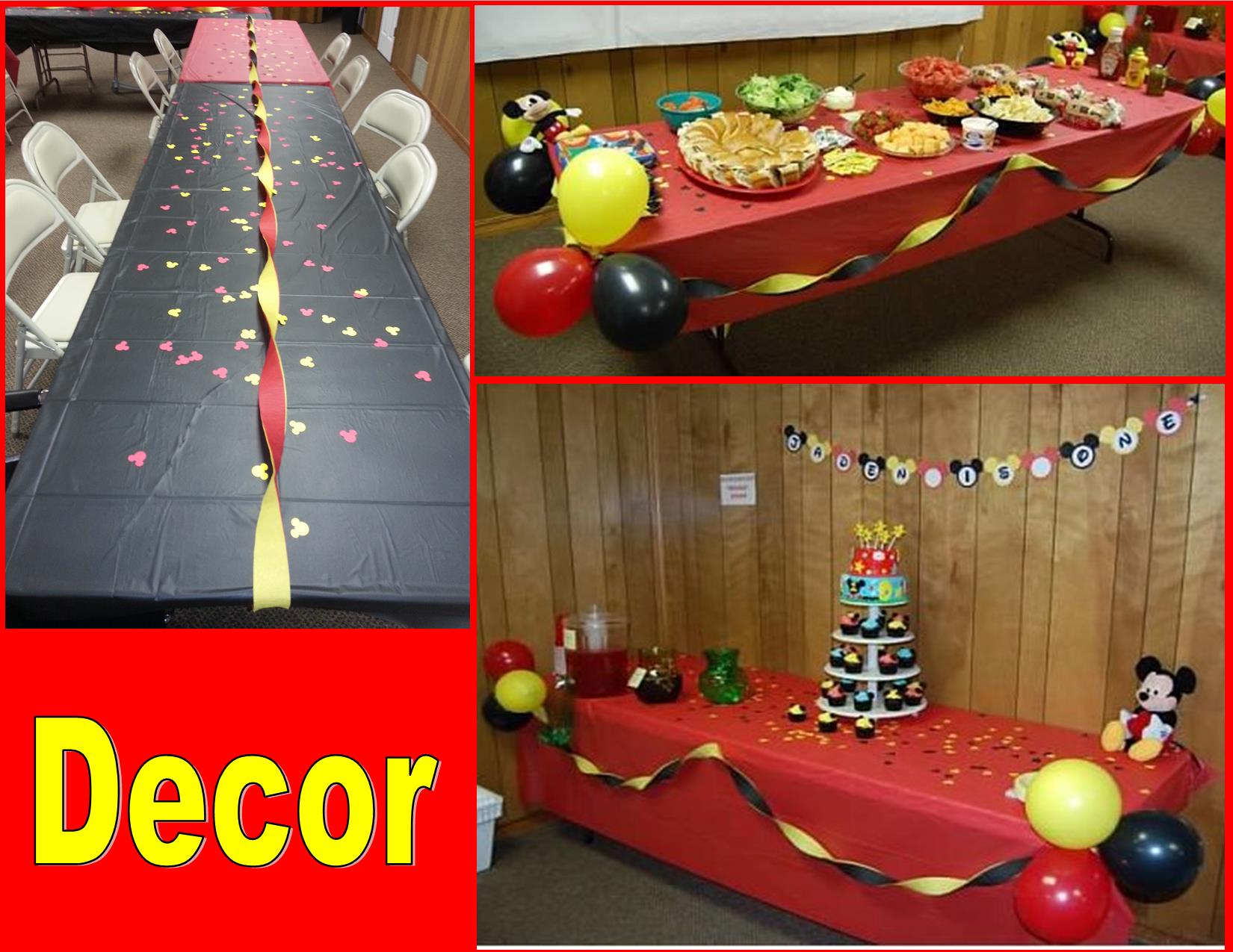 Pinterest Inspired Mickey  Mouse  1st Birthday  Party  on a 